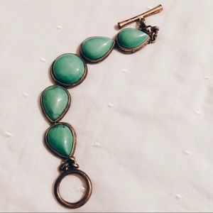 Lucky Brand Emerald Green Bracelet